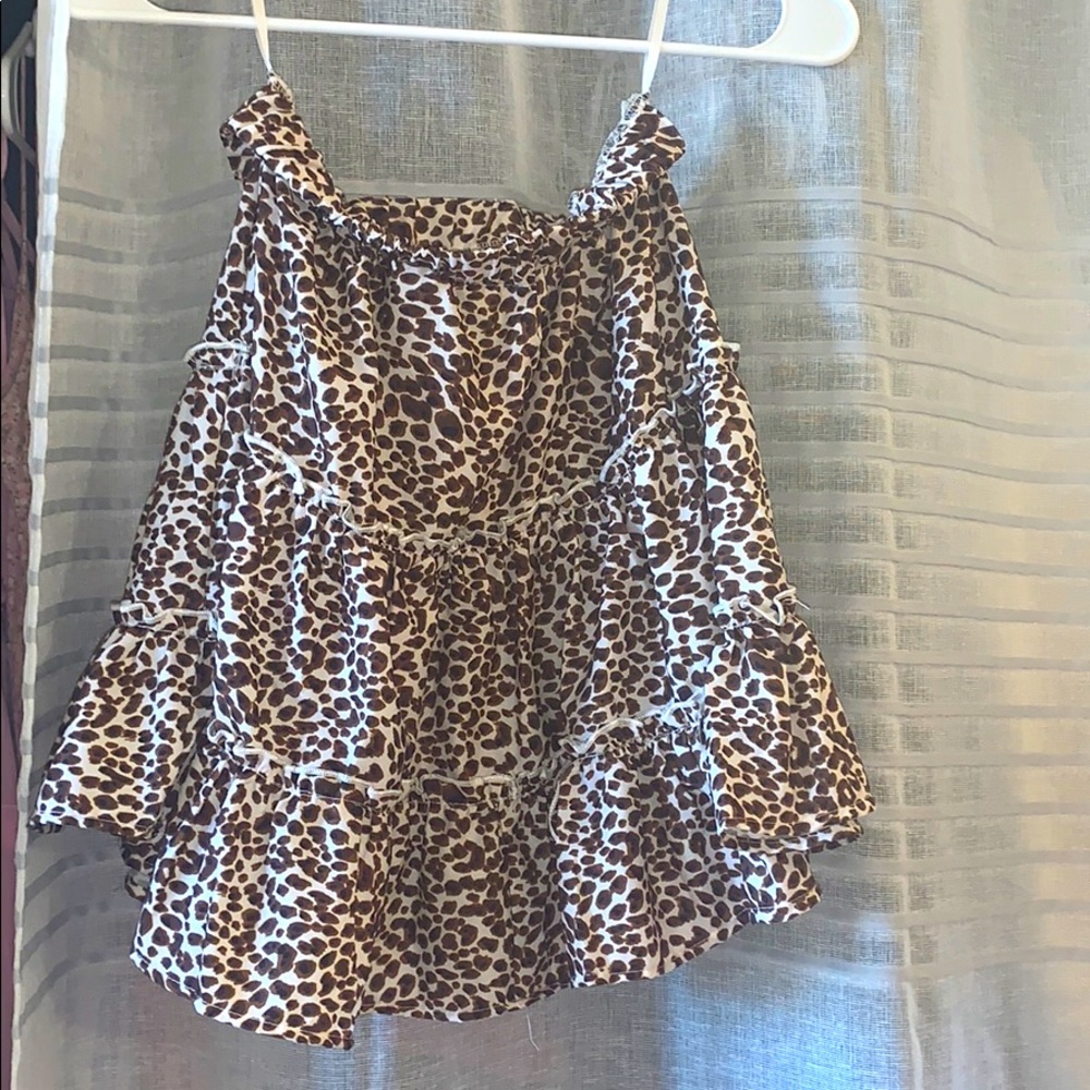 Shein Cheetah skirt